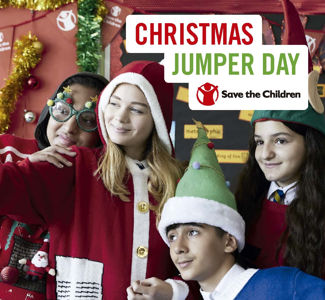 Swetry Świąteczne save the children