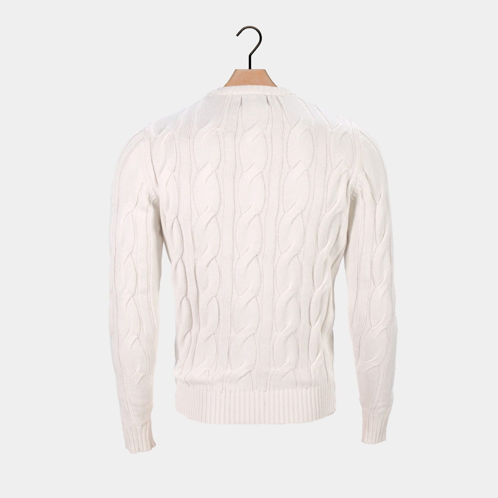 Snowfall Sweter dla Par z Bawełny Organicznej