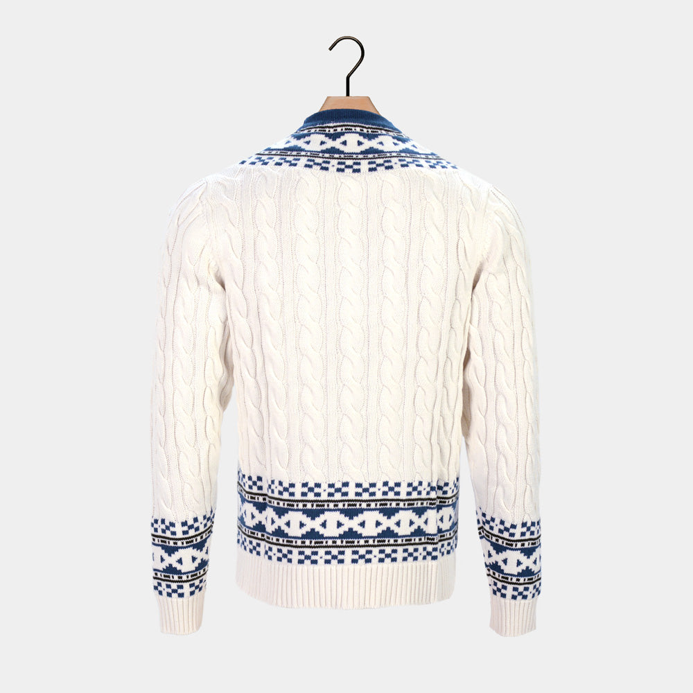 Sweter dla Par z Kardigan Organicznej Cottage Bawełny