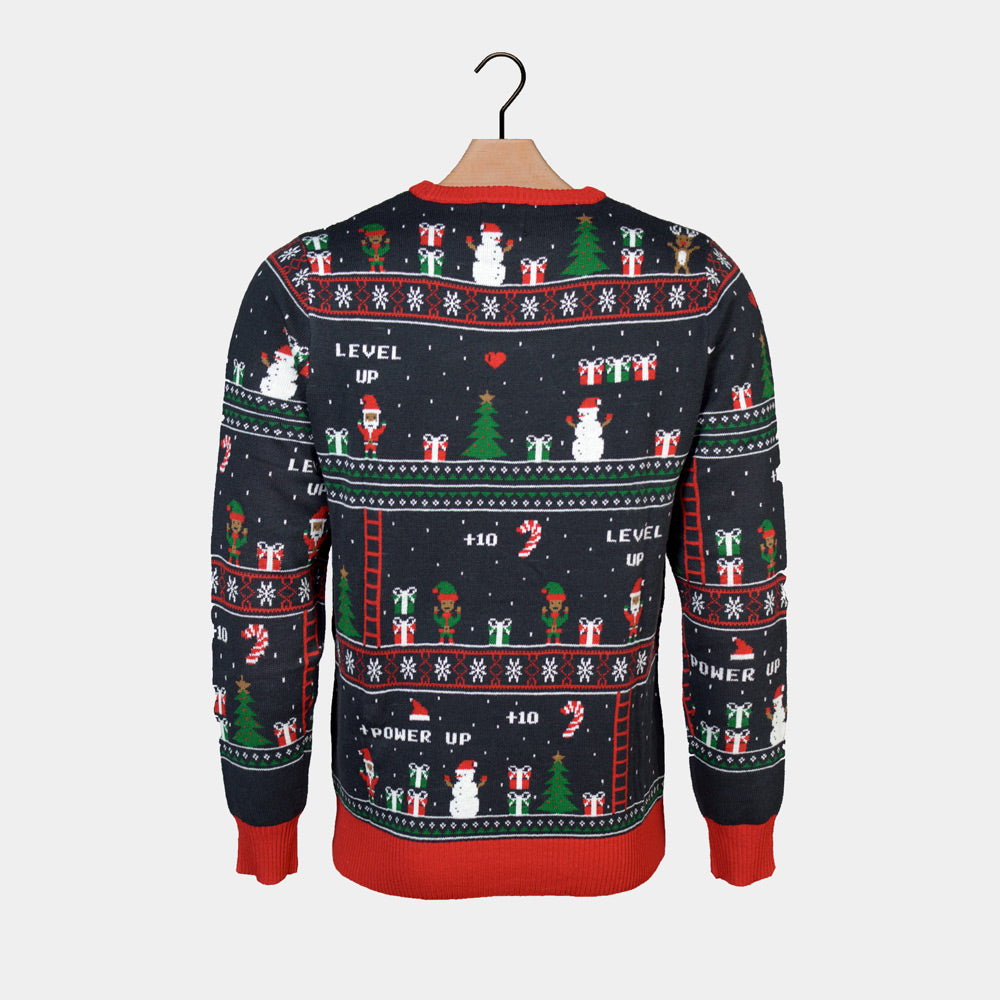 Sweter Świąteczny Damskie Gaming Vintage