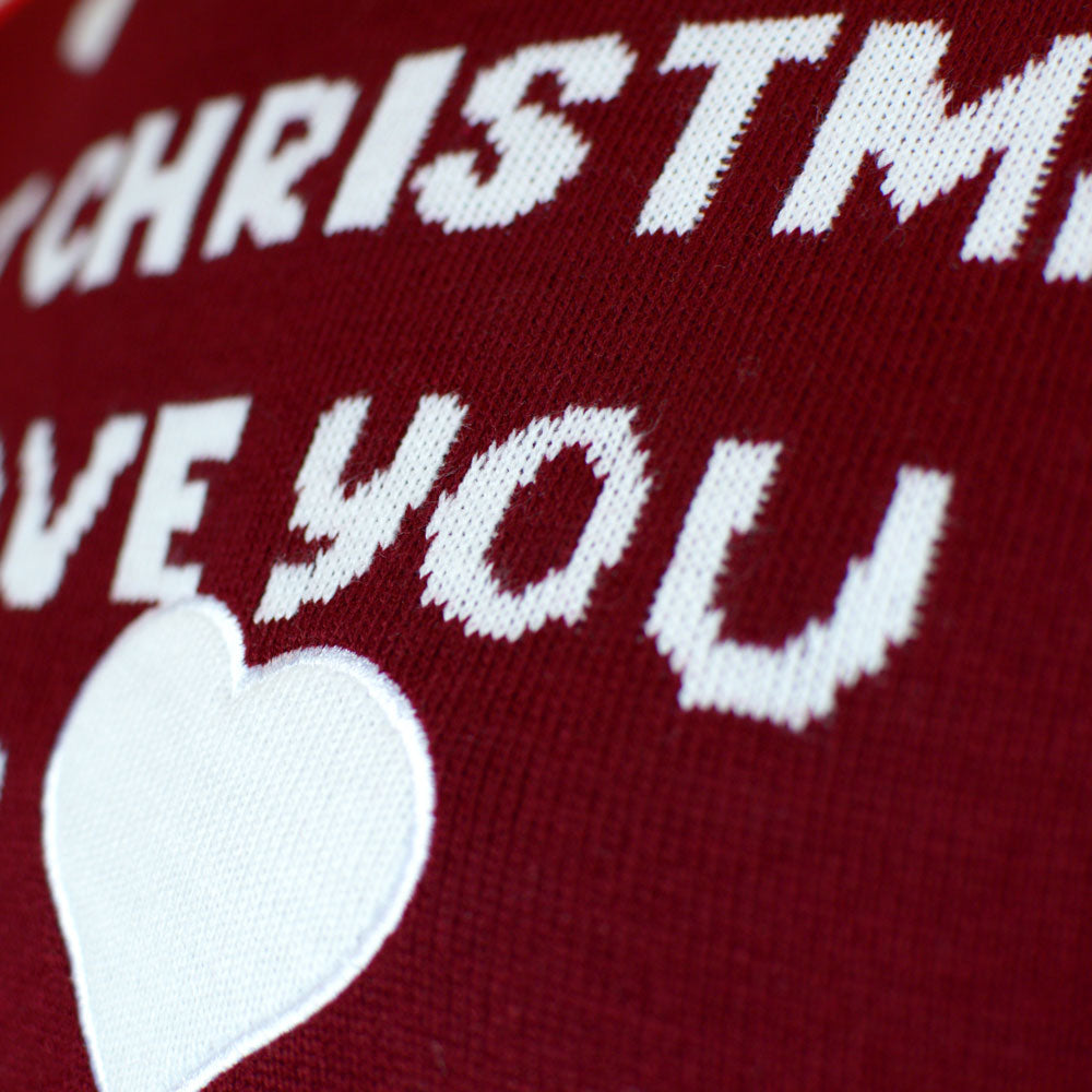 Sweter Świąteczny dla Par Last Christmas I gave you my Heart