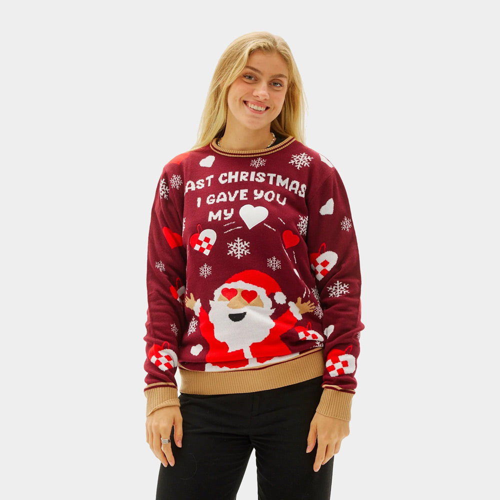 Sweter Świąteczny Damskie Last Christmas I gave you my Heart