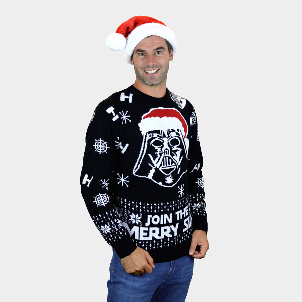 meskie Sweter Świąteczny dla Par Join The Merry Side