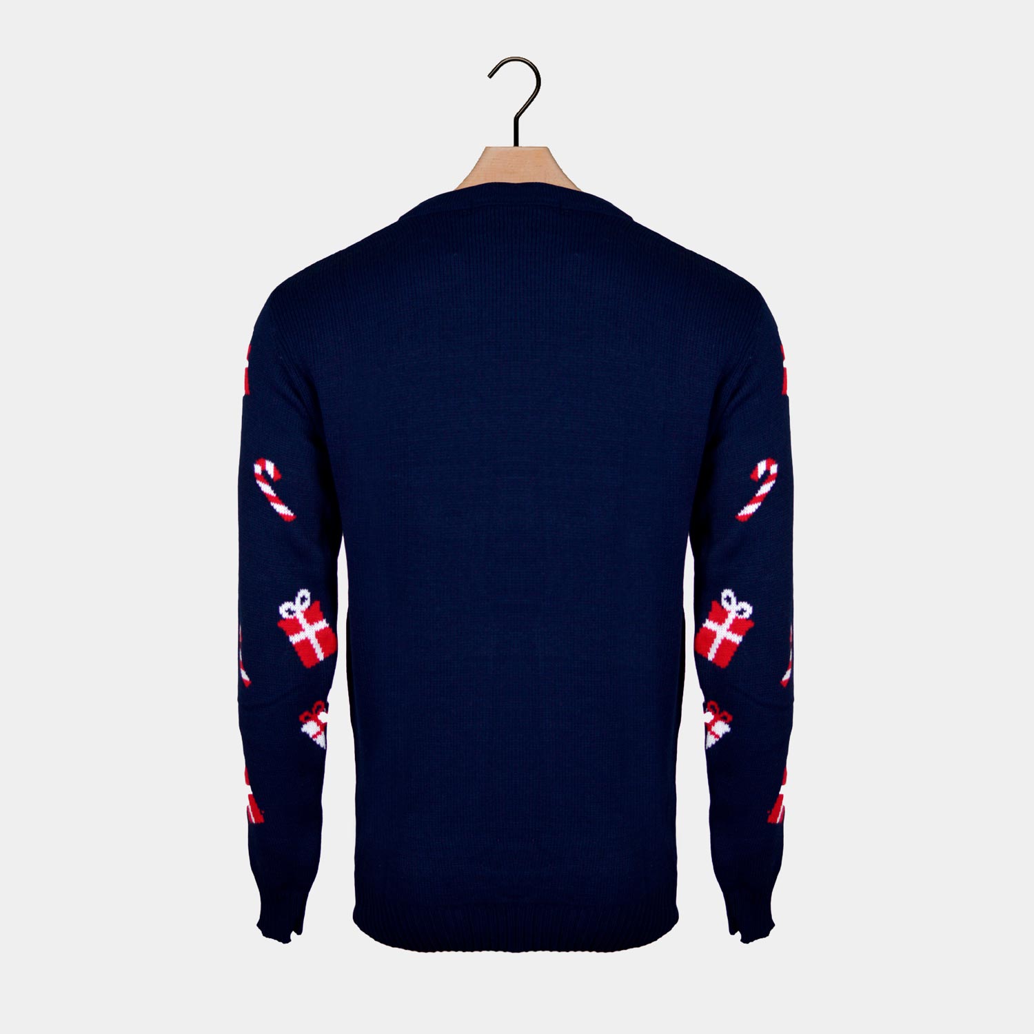 Świętym Mikołajem i Elf Sweter Świąteczny dla Par