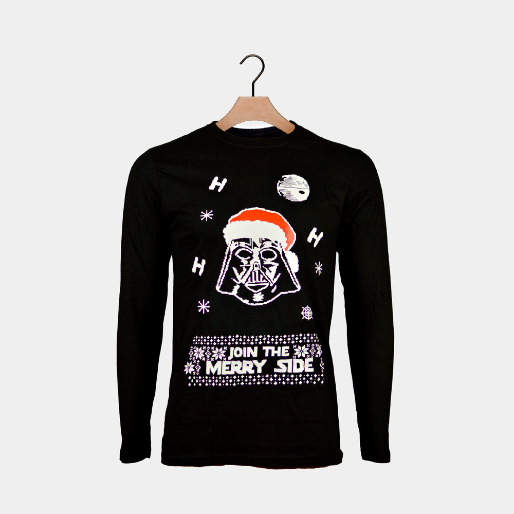 Koszulka Świąteczna Unisex z długim rękawem Star Wars Darth Vader