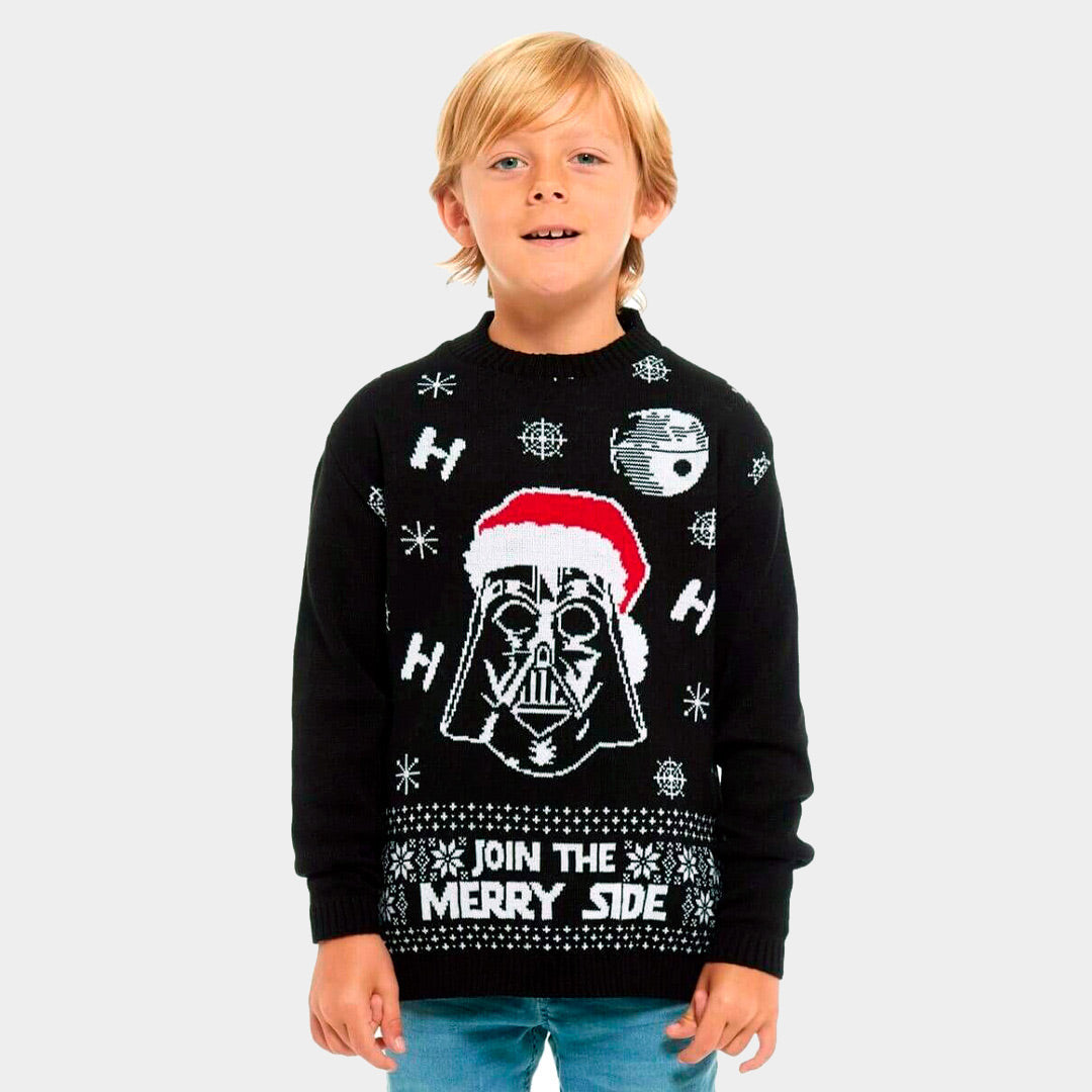 Rodzinny Sweter Świąteczny Star Wars Darth Vader dzieci