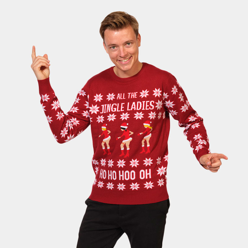 Sweter Świąteczny Beyoncé Jingle Ladies meskie