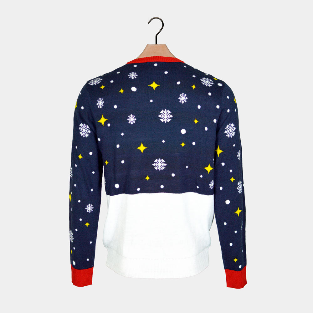 Sweter Świąteczny Feliz Navidog z Powrotem