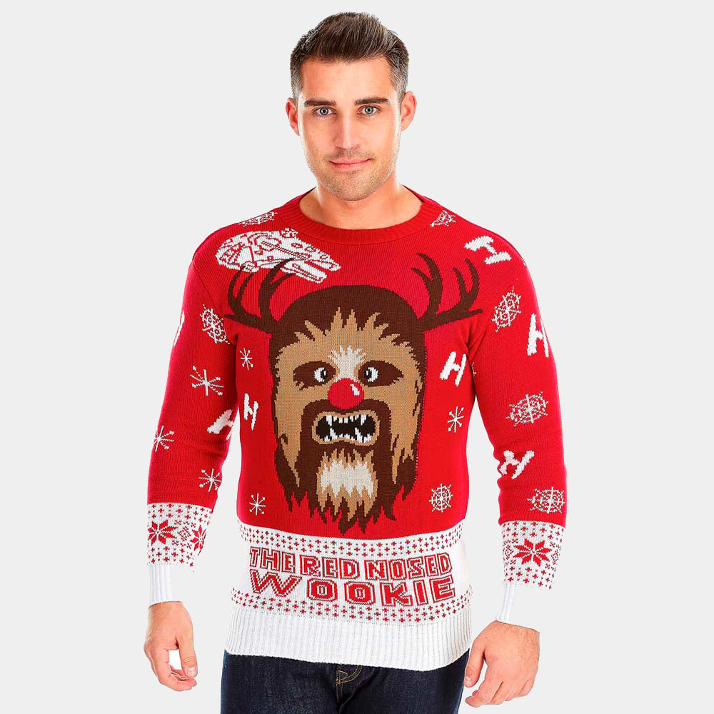 Sweter Świąteczny Star Wars Chewbacca meskie
