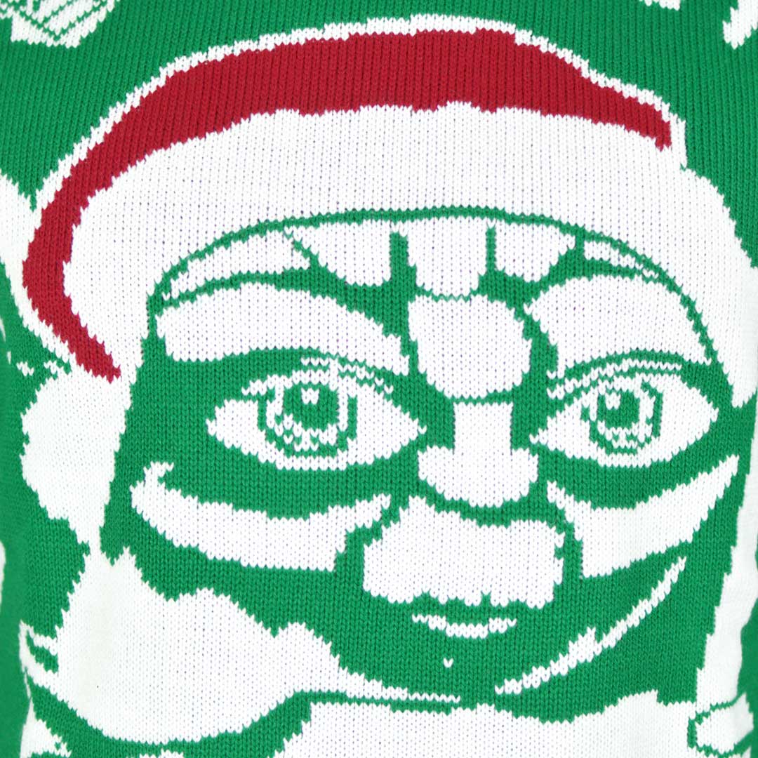 Sweter Świąteczny Star Wars Yoda szczegol