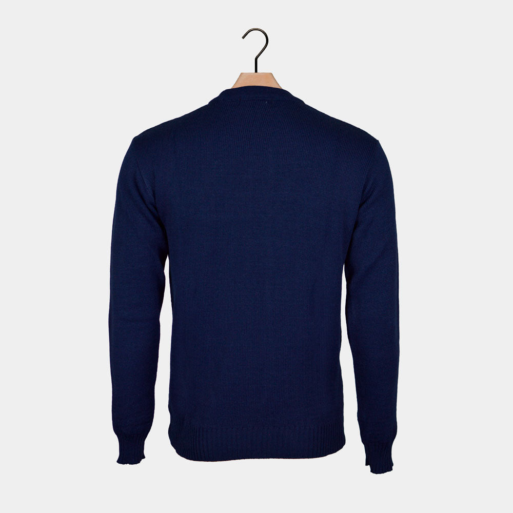 Sweter Świąteczny ze Świętym Mikołajem Ho Ho Ho! powrotem