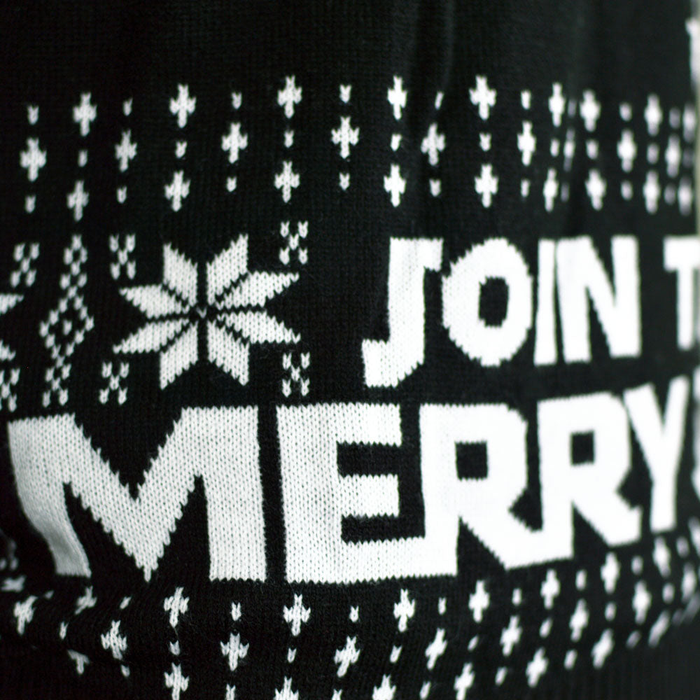 Rodzinny Sweter Świąteczny Join The Merry Side szczegół
