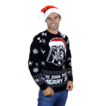 Rodzinny Sweter Świąteczny Join The Merry Side mężczyźni