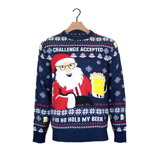 Sweter Świąteczny Beer Pocket 3D