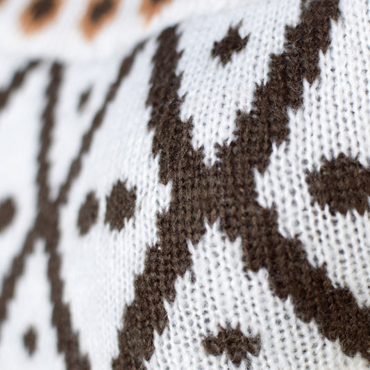 Damskie Sweter  z Wełny Mohair Black Forest