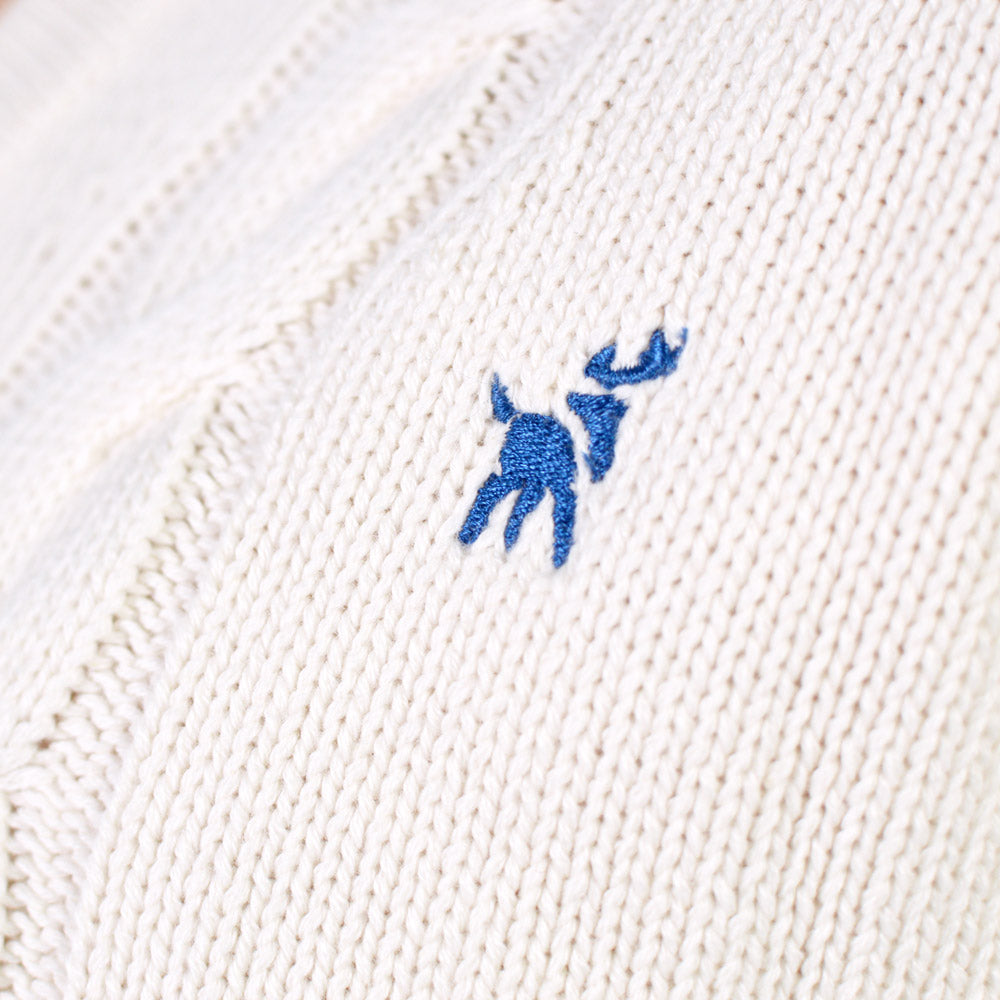 Kardigan Sweter Męskie z Bawełny Organicznej Renne
