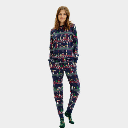 Piżama Świąteczna Unisex Vintage Gaming Damskie
