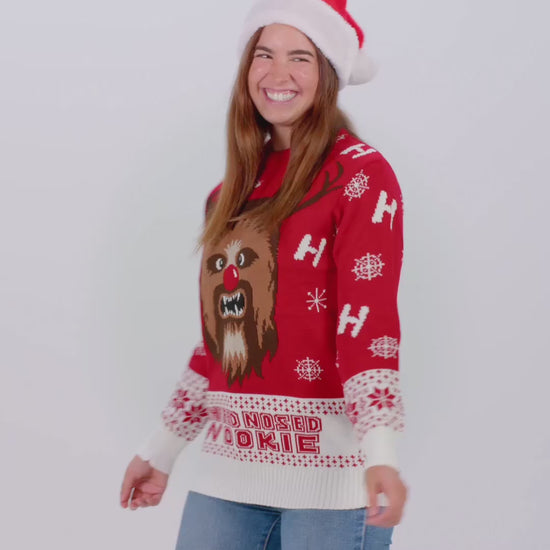 Sweter Świąteczny Męskie Damksie Wookie