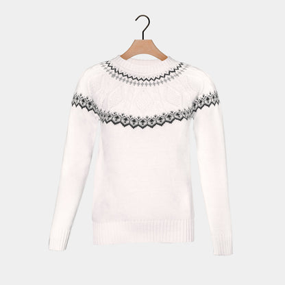 Sweter z Bawełny Organicznej Arctic Damskie 
