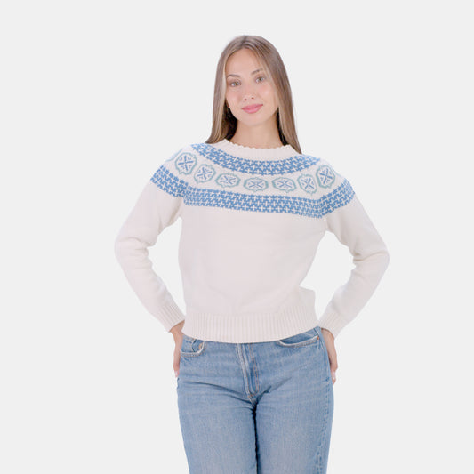 Sweter Damskie z Bawełny Organicznej Glacier