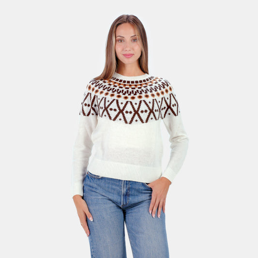 Sweter Damskie z Wełny Mohair Black Forest