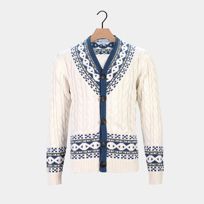 Sweter Kardigan Damskie z Bawełny Organicznej Cottage
