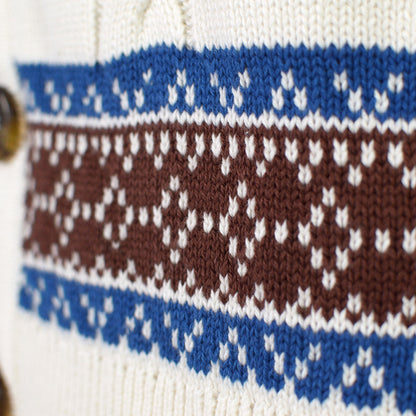 Sweter Męskie z Bawełny Organicznej Renne Kardigan 
