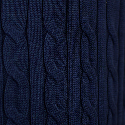 Sweter Świąteczny Niebieski  Męskie Bawełny Organicznej Elegancki Reniferami
