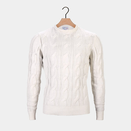 Sweter dla Par z Bawełny Snowfall Organicznej 
