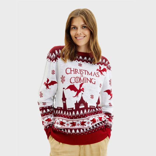 Sweter Świąteczny Damskie Christmas is Coming
