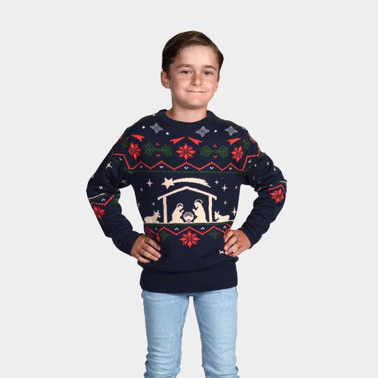 Sweter Świąteczny dla Dzieci  Nativity