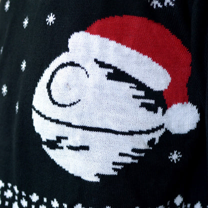Sweter Świąteczny z Lampkami LED Join the Christmas Side szczegół 1