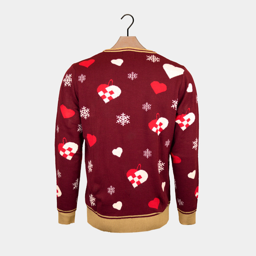 Sweter Świąteczny Last Christmas I gave you Męskie my Heart