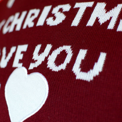 Sweter Świąteczny Last Męskie Christmas I gave you my Heart
