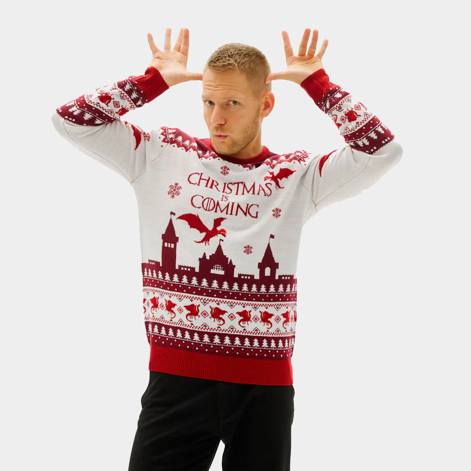 Sweter Świąteczny Męskie Christmas is Coming