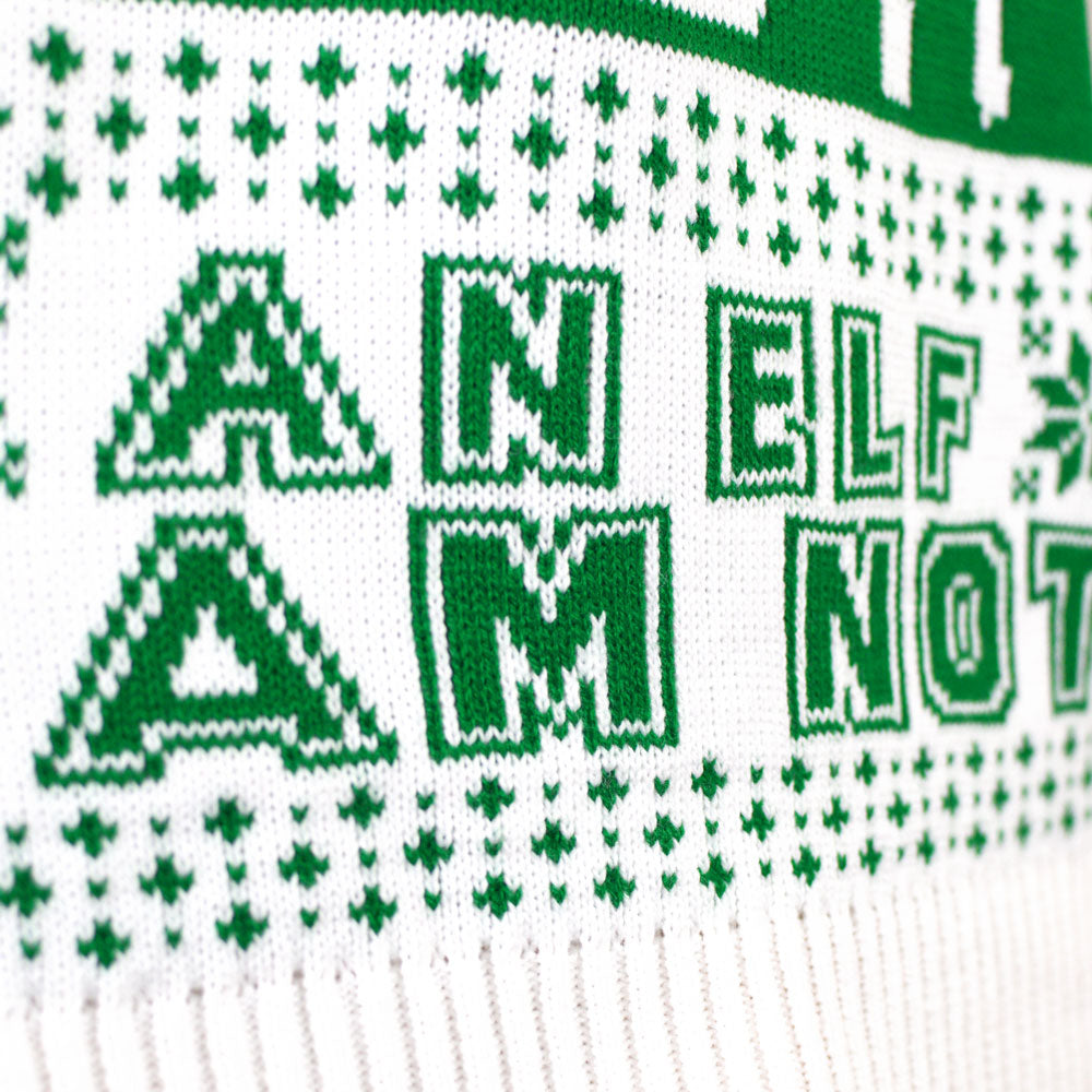Sweter Świąteczny Męskie Star Wars I am Not an Elf Zielony
