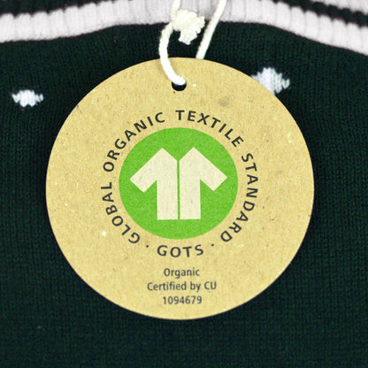 Rodzinny Sweter Świąteczny Bawełny Organicznej Piernikowym Ludzikiem