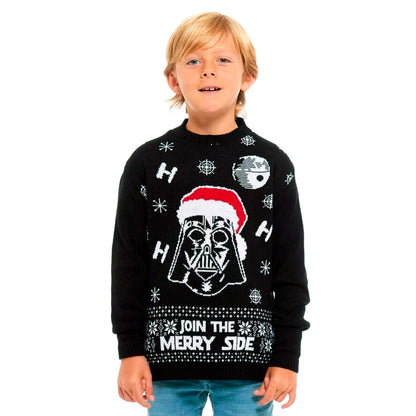 Sweter Świąteczny dla Dzieci Star Wars Darth Vader Chlopiec