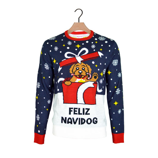 Sweter Świąteczny Feliz Navidog